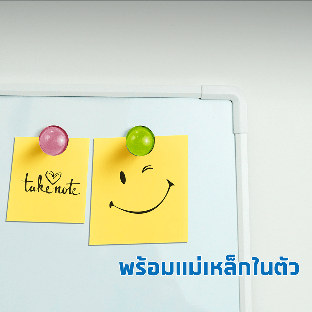 กระดานไวท์บอร์ด BANTEX BJ6603-WH-01 ขนาด 600*900 มม. สีขาว